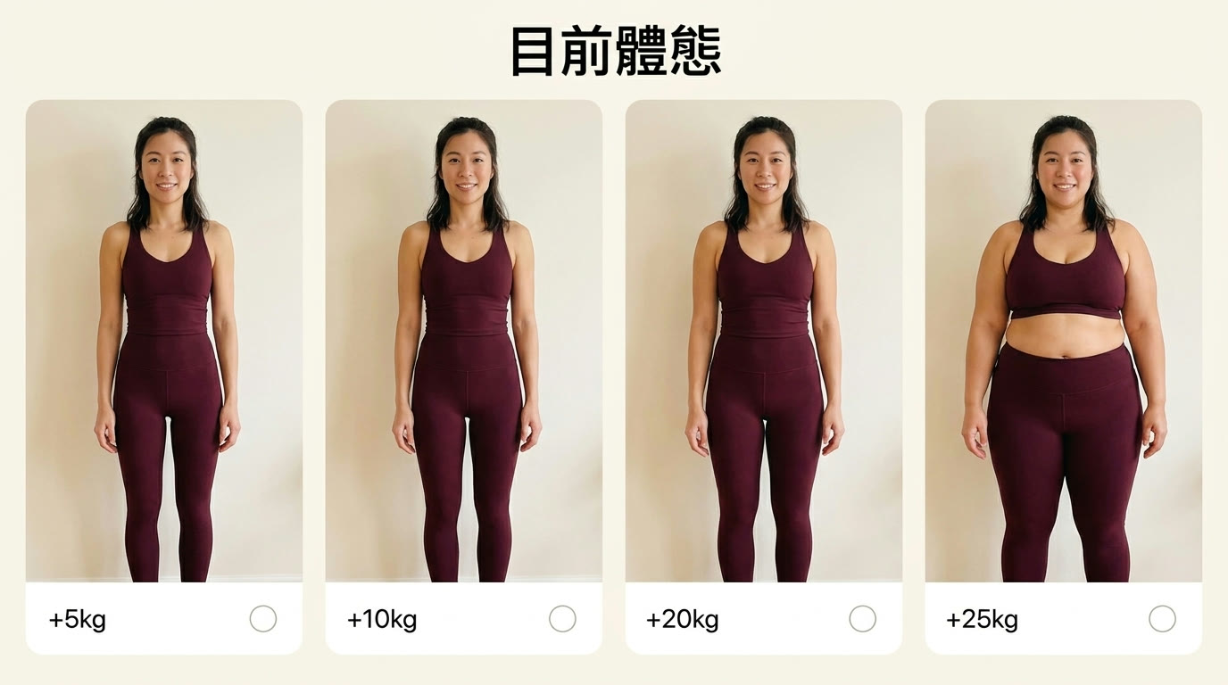 目前體態